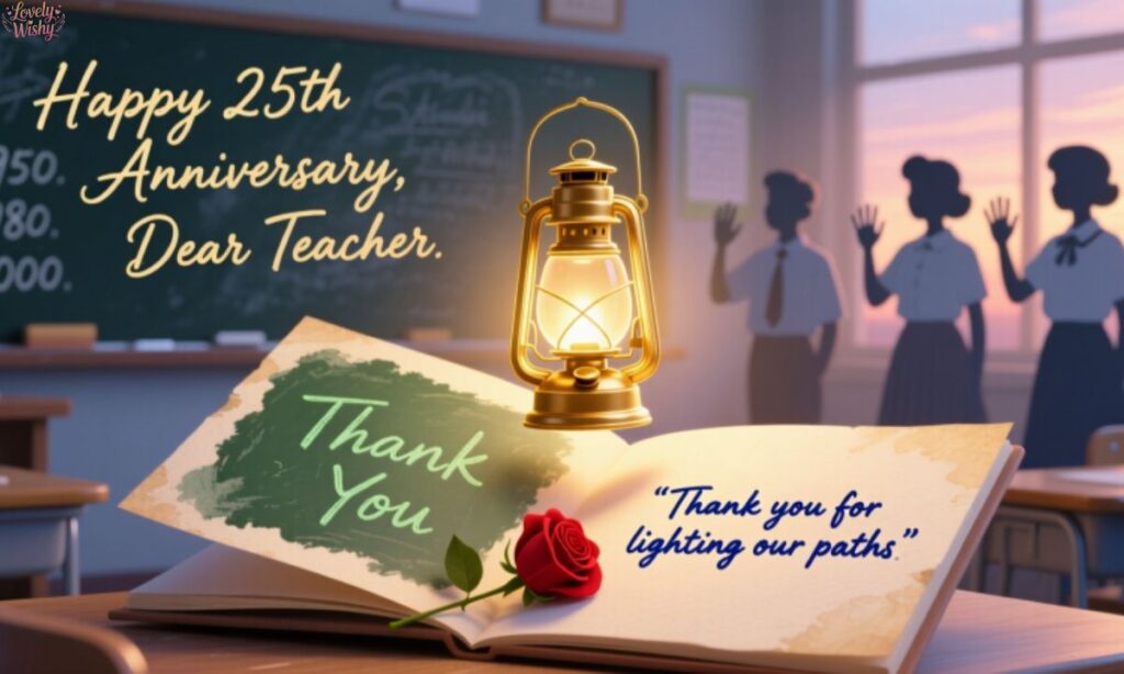 Anniversary Wishes for Teacher