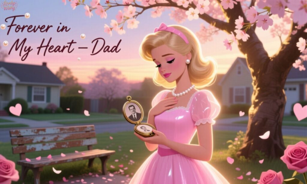 Barbie Style Heartfelt Quotes on Death Anniversary of Father