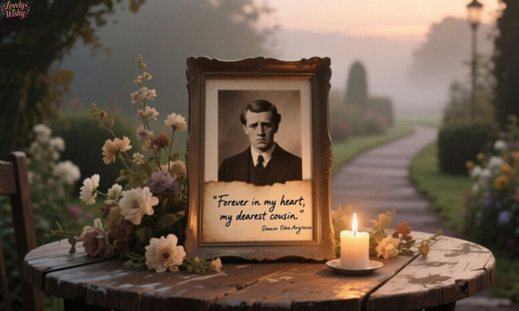 Cousin Death Anniversary Quotes