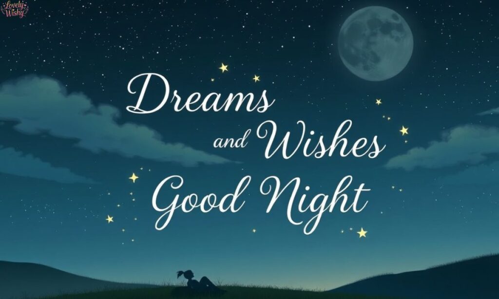 Dreams and Wishes Good Night Messages