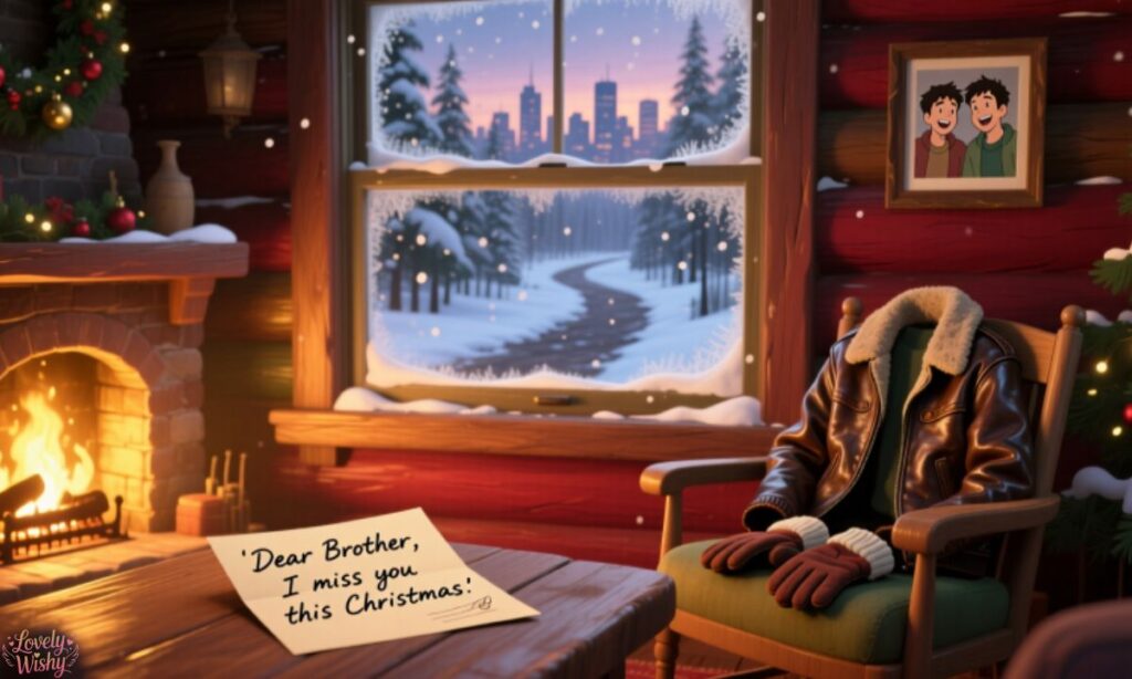 Emotional Christmas Messages for Brother Far Away