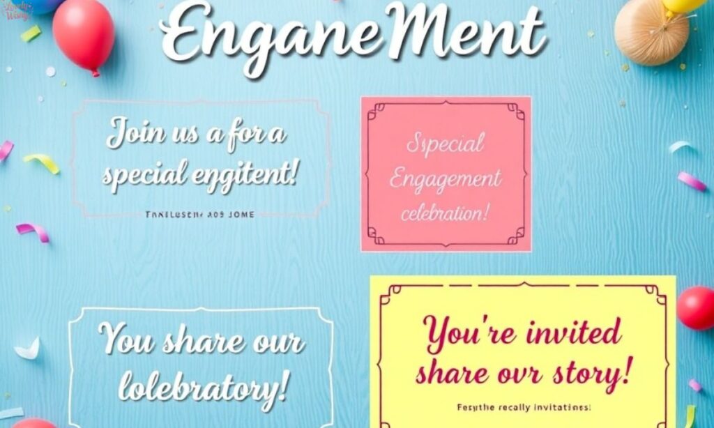 Engagement Invitation Messages for Social Media