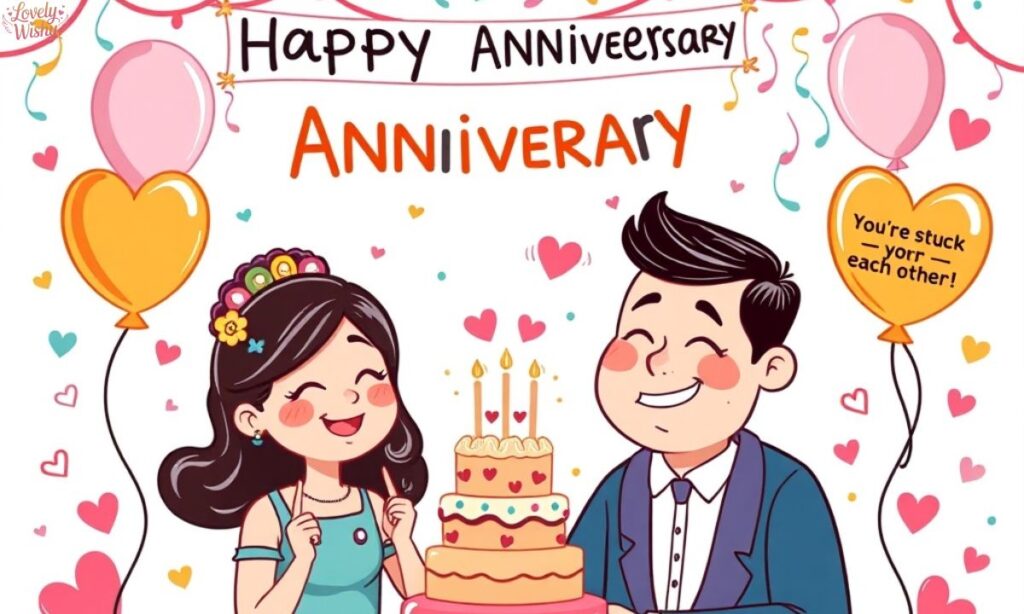 Funny Anniversary Wishes for Sister and Jiju