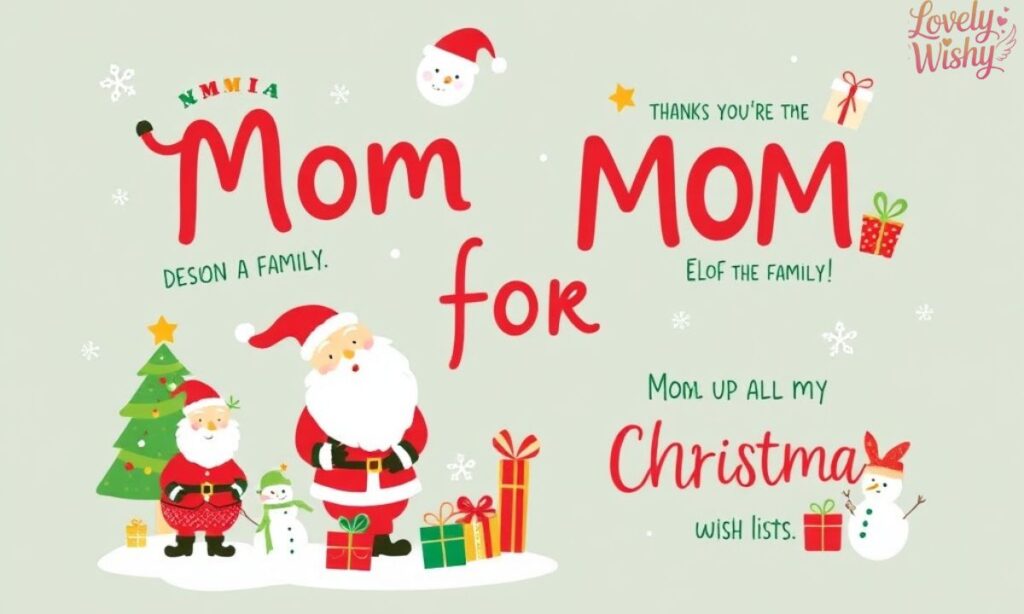 Funny Christmas Card Messages For Mom