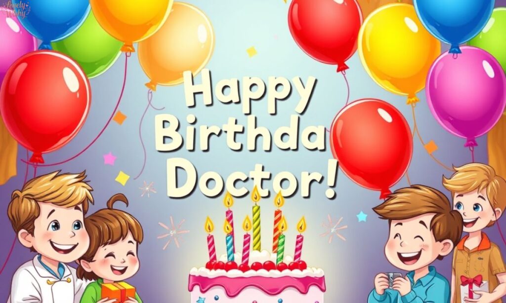 Happy Birthday, Doctor Wishes for Siblings