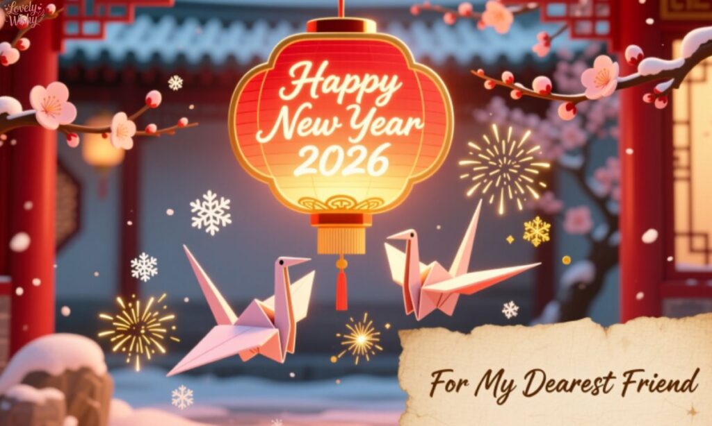 Happy New Year 2026 Wishes for Friend