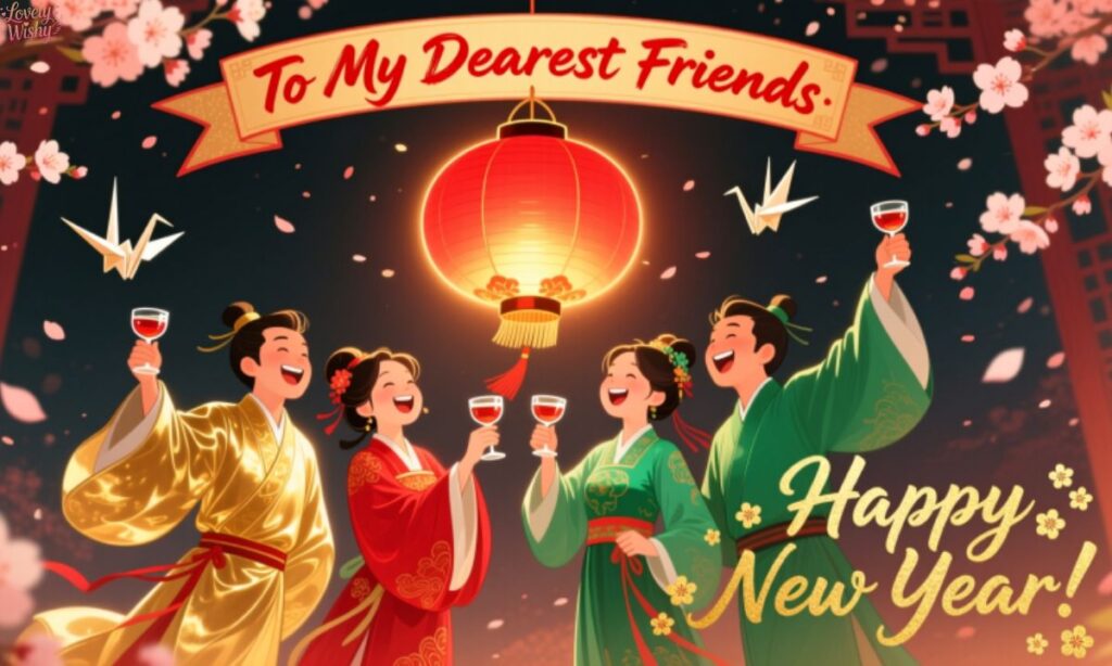 Happy New Year Messages for Friends