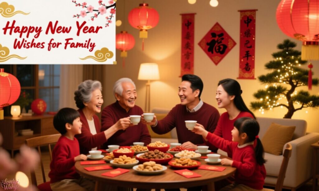Happy New Year Wishes for Family
