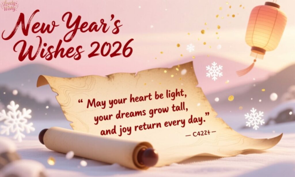 Heartfelt New Year Quotes for 2026