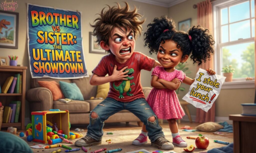Hilarious Quotes About Brother and Sister Rivalry