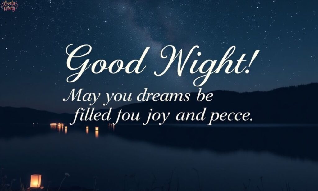 Inspirational Good Night Messages