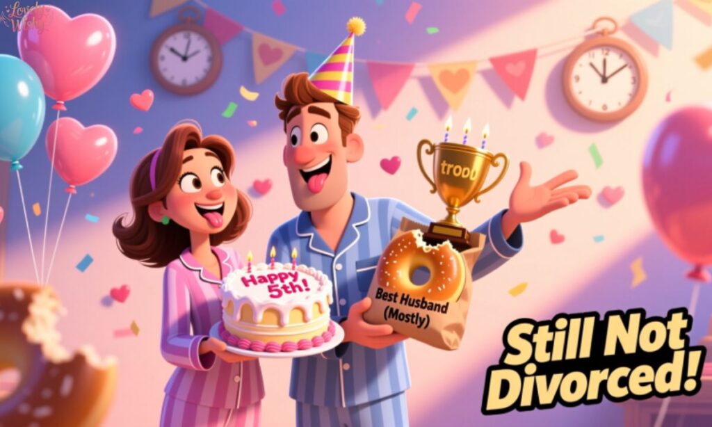 Lighthearted and Humorous Anniversary Sentiments