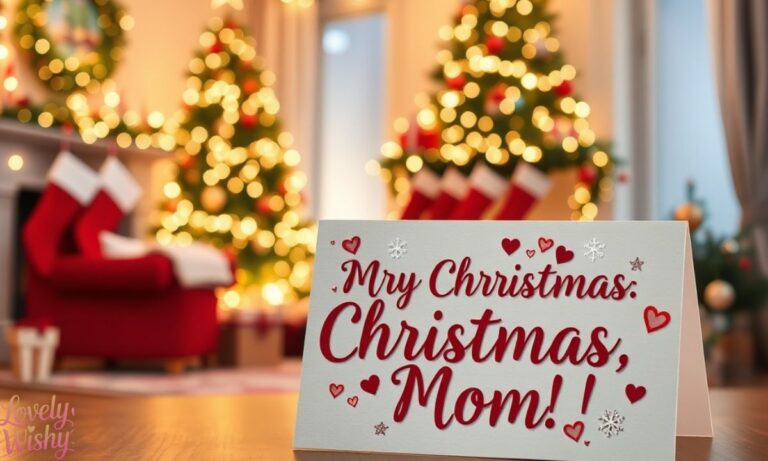 Merry Christmas Mom - Top 200 Ideas to Wish Mother Happy Holiday