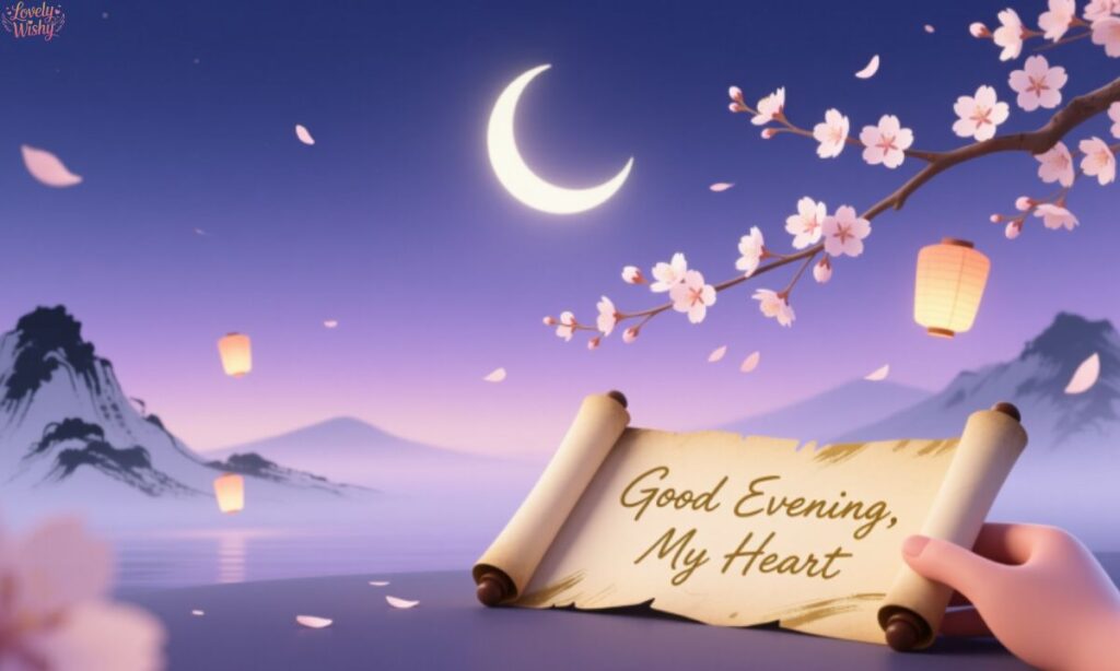 Poetic Good Evening Messages