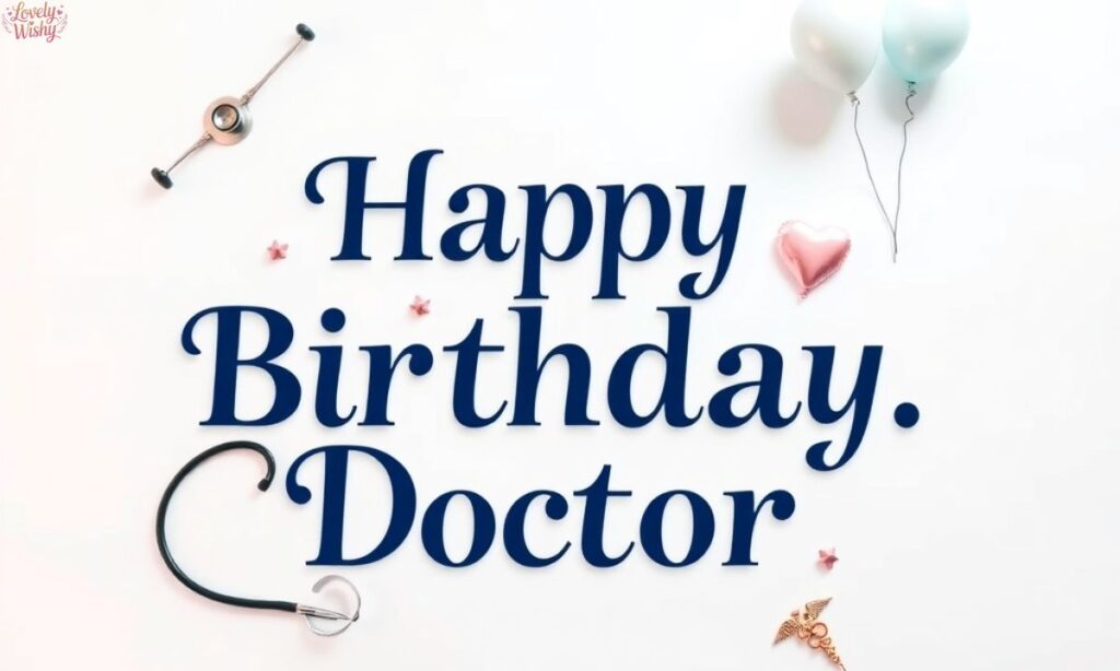 Professional Happy Birthday, Doctor Wishes
