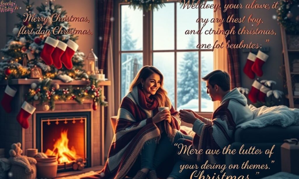 Romantic Christmas Captions for Couples