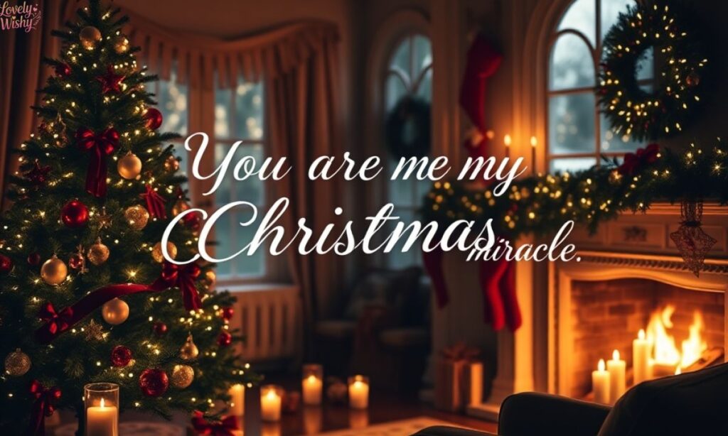 Romantic Christmas Love Quotes for Him