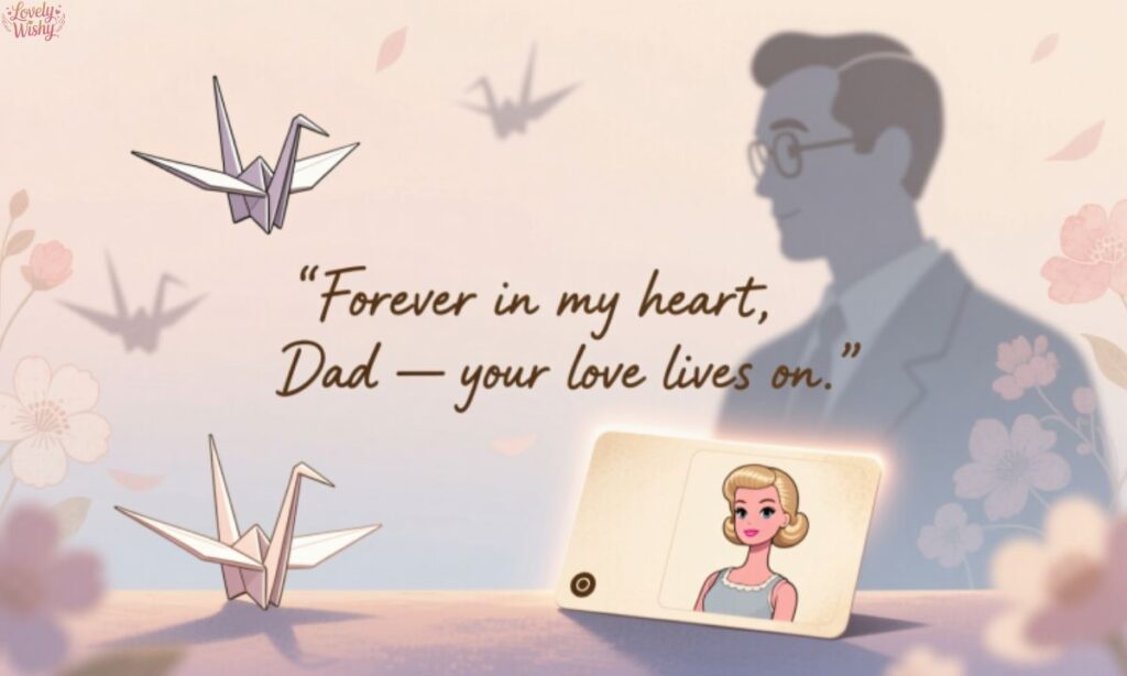Short Barbie Father Death Anniversary Quotes for Quick Messages