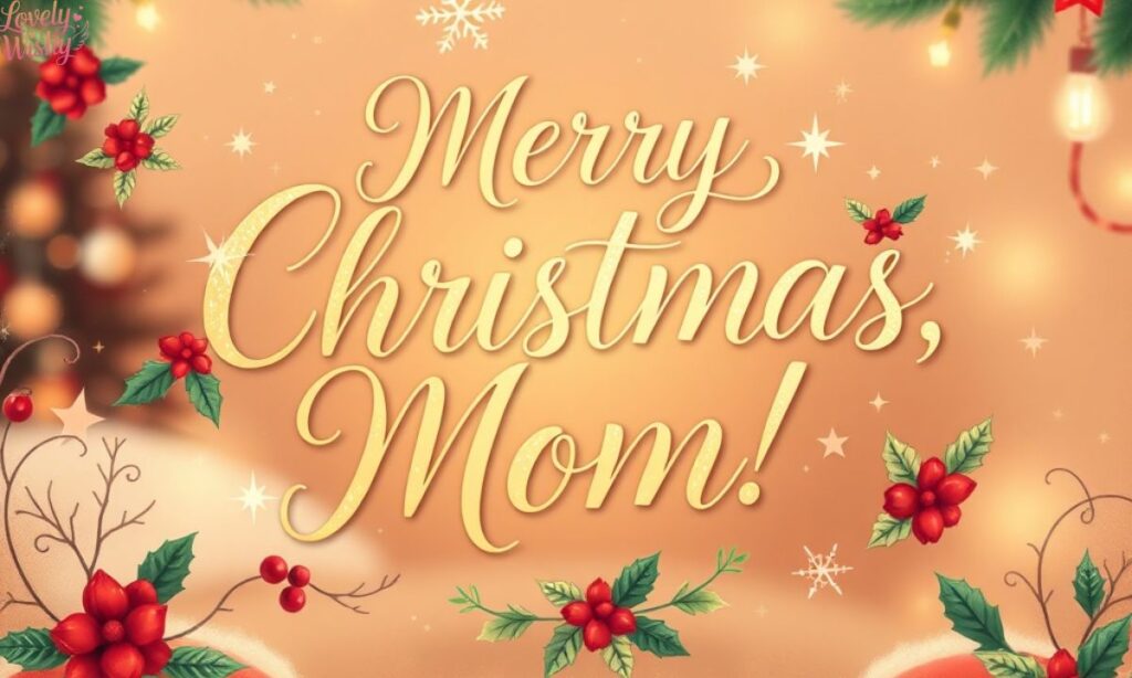 Short Merry Christmas Quotes for Mothers