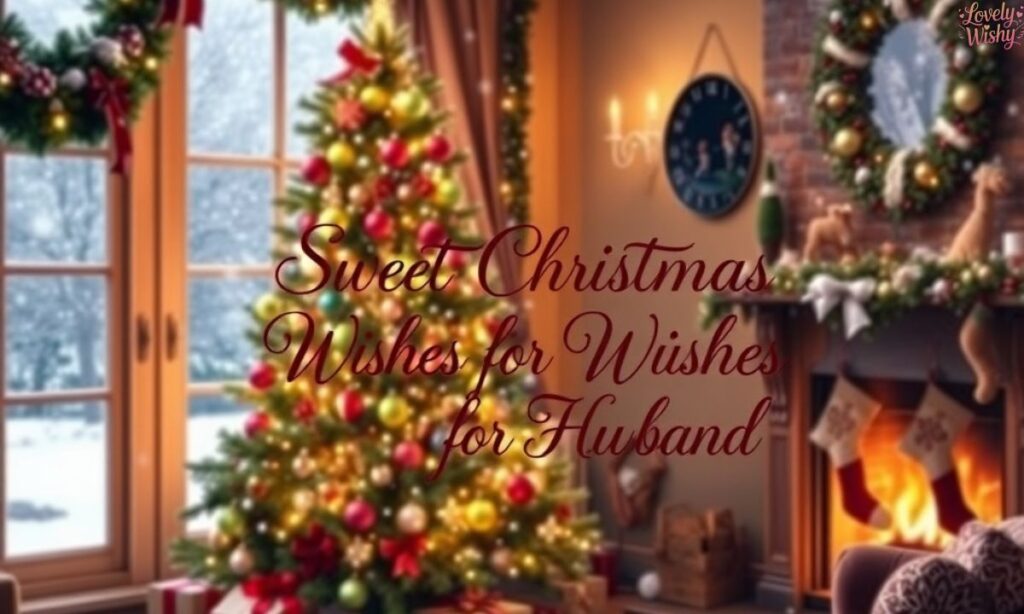 Sweet Christmas Wishes for Husband