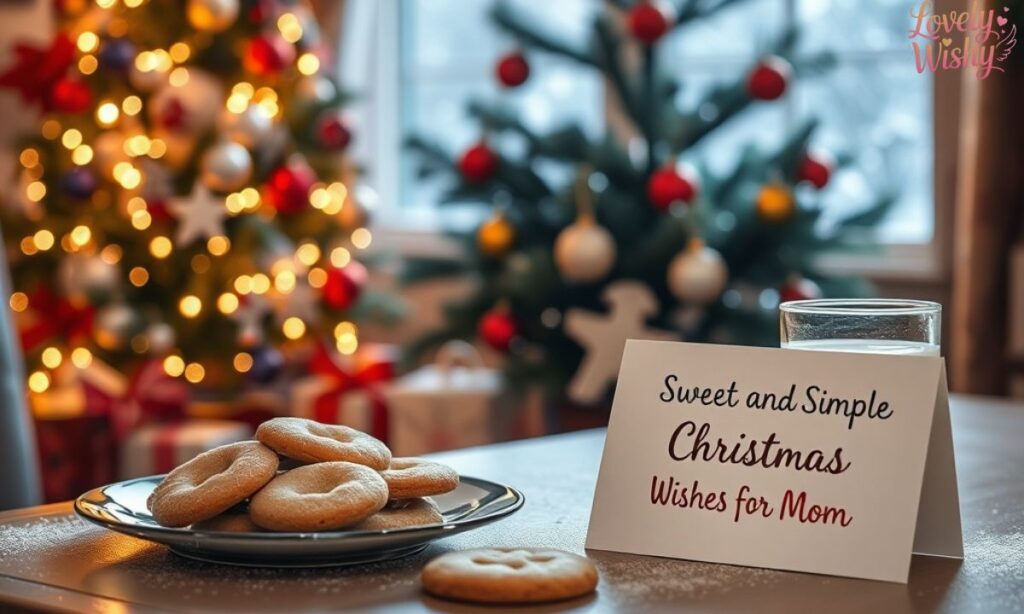 Sweet and Simple Christmas Wishes for Mom