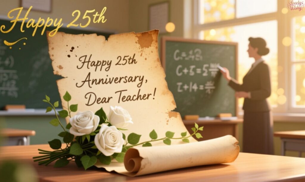 Teacher Anniversary Messages