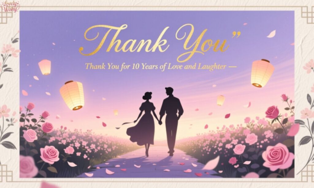 Thank You Quotes for Anniversary Wishes