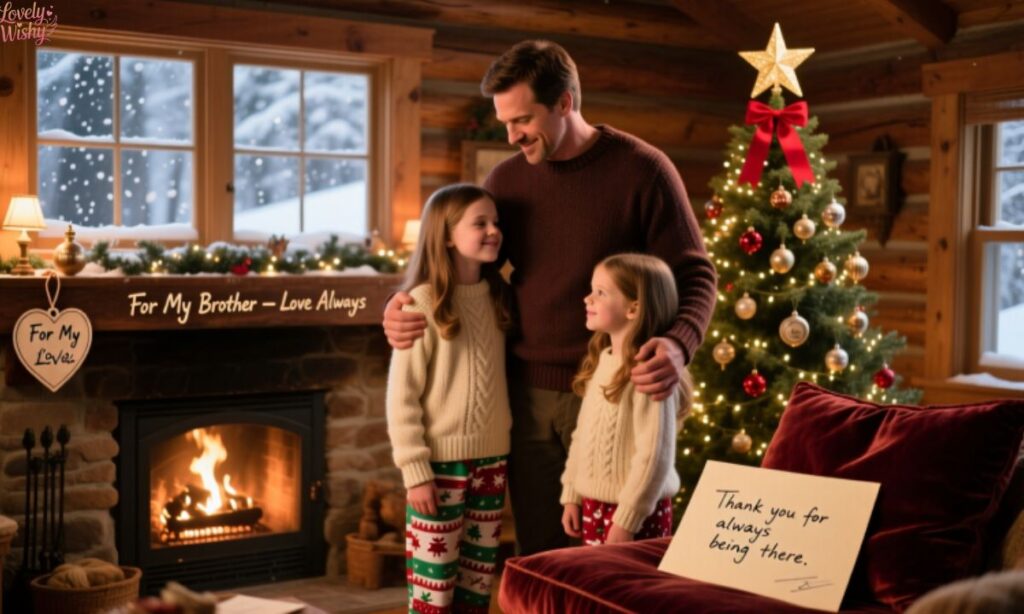 Touching Christmas Messages for Brother and His Family