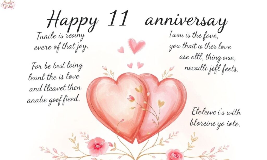 11 Year Anniversary Quotes