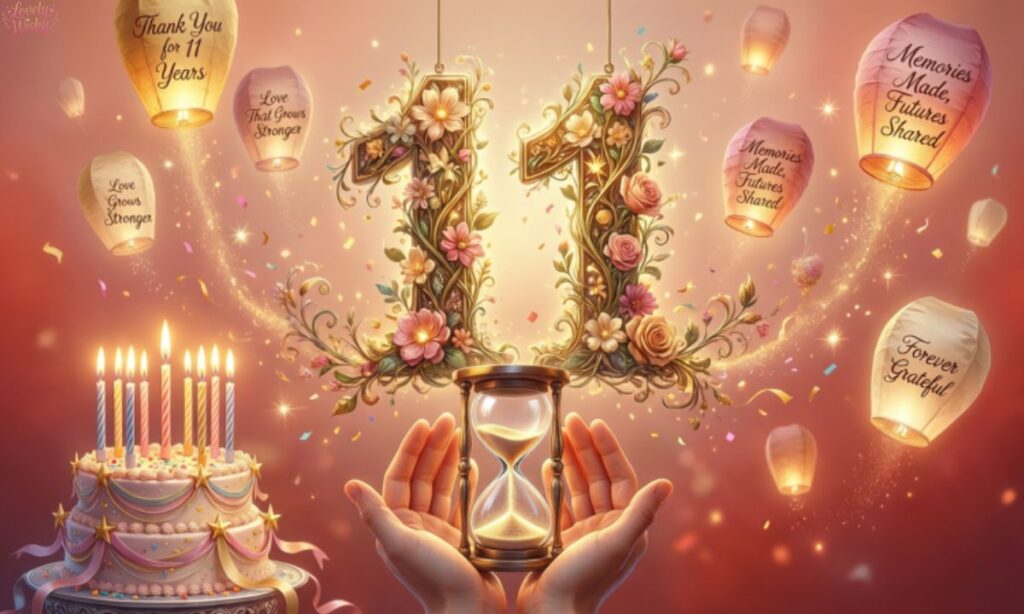 11th Anniversary Wishes
