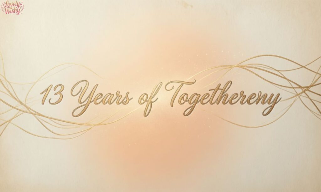 13 Years of Togetherness Quotes (1)