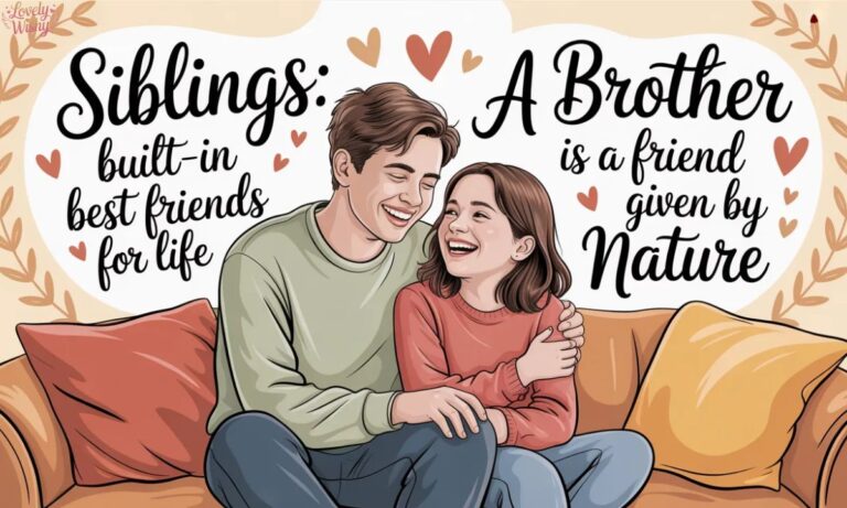 170+ Best Bhai Behan Quotes in English