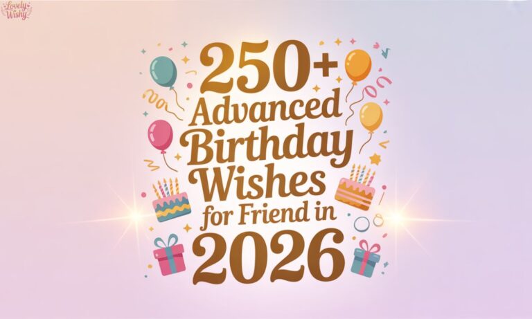 250+ Advance Birthday Wishes for Friend in 2026