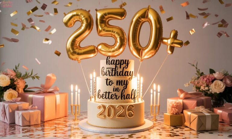 250+ Happy Birthday to My Better Half in 2026