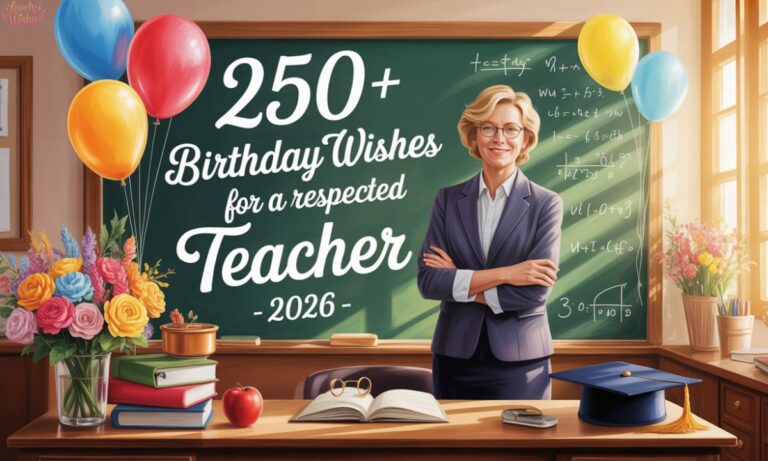 250+ Madam Birthday Wishes in 2026 for a Respected Teacher, Boss, or Senior Woman