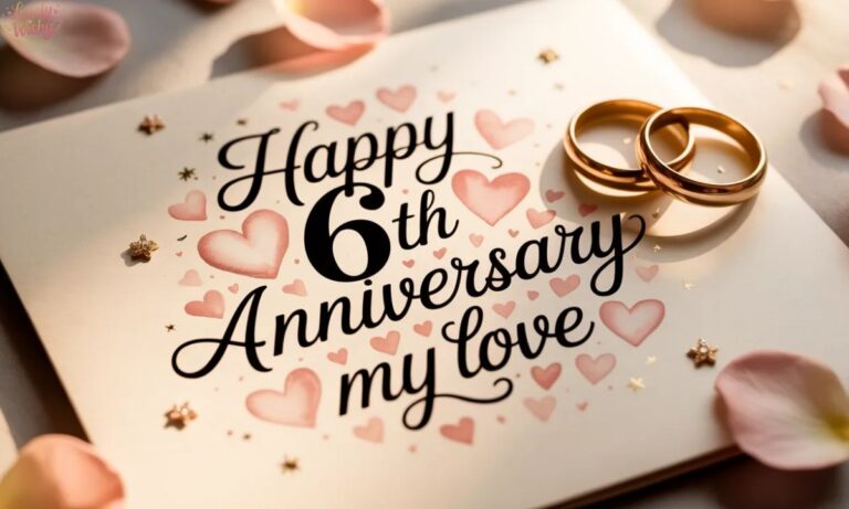 250+6th Anniversary Wishes For Husband