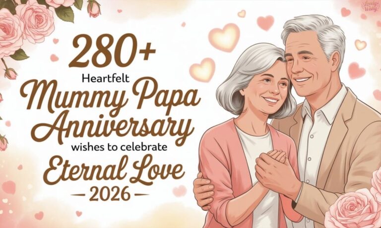 280+ Heartfelt Mummy Papa Anniversary Wishes to Celebrate Eternal Love 2026