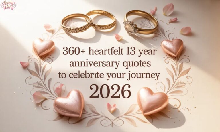 360+Heartfelt 13 Year Anniversary Quotes to Celebrate Your Journey 2026