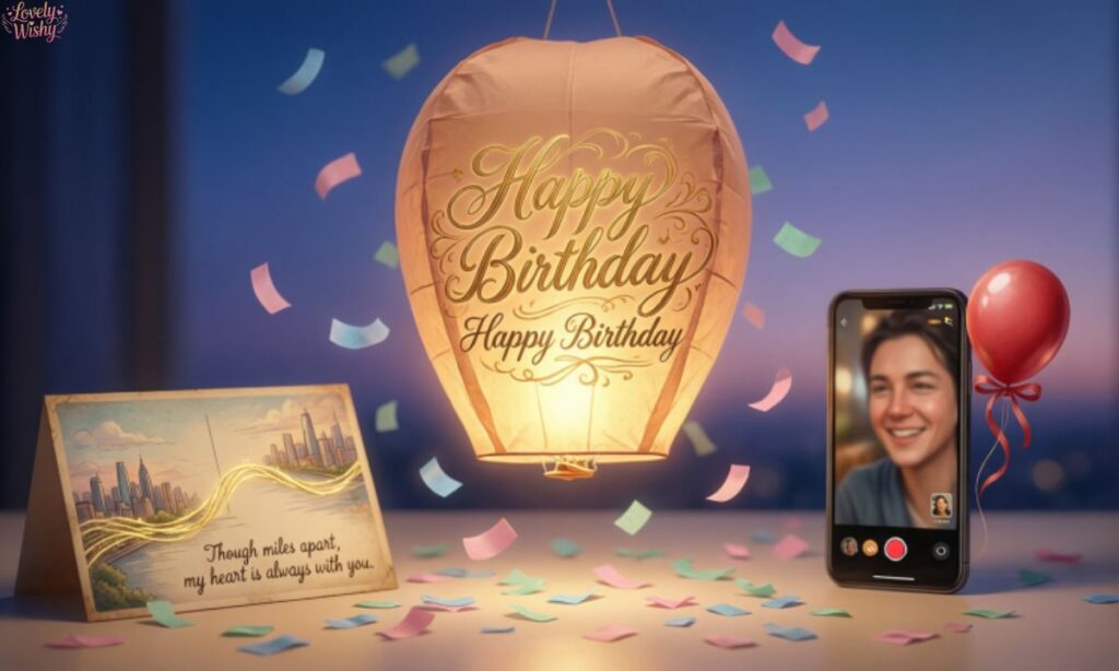Advance Birthday Wishes for Long-Distance Friend