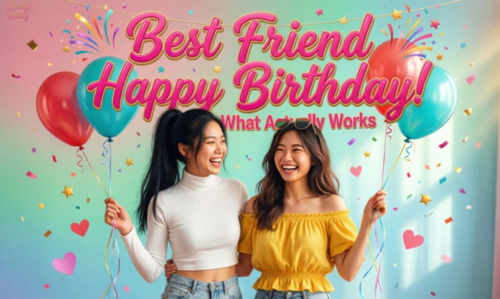Best Friend Happy Birthday Images What Actually Works