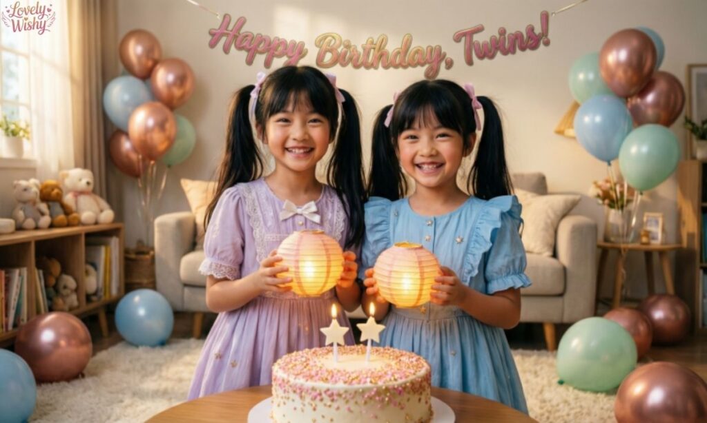 Birthday Wishes for Twin Sisters
