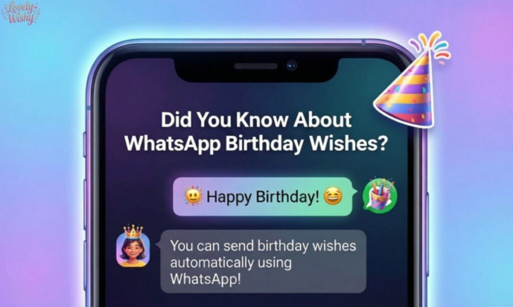 Did You Know About WhatsApp Birthday Wishes