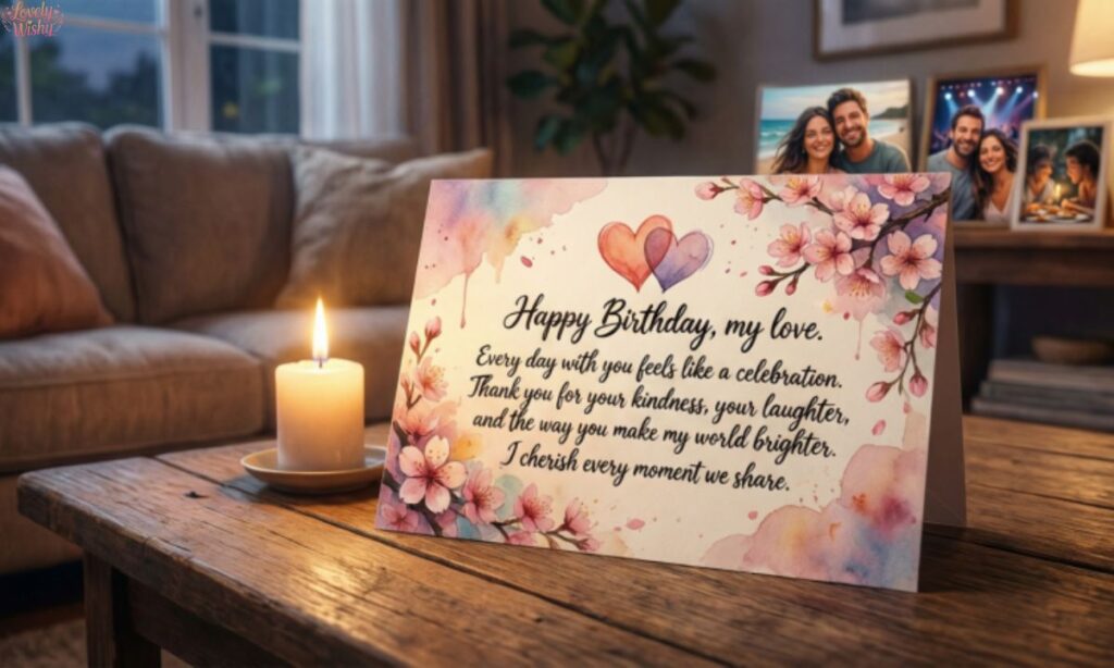 Emotional Happy Birthday Messages for My Partner