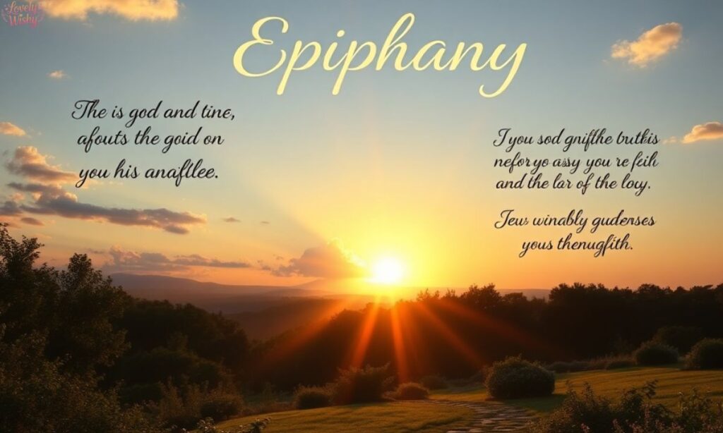 Epiphany Quotes on God's Guidance and Wisdom