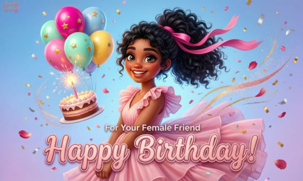 Free Happy Birthday Images for Your Female Friend (Ready to Share)