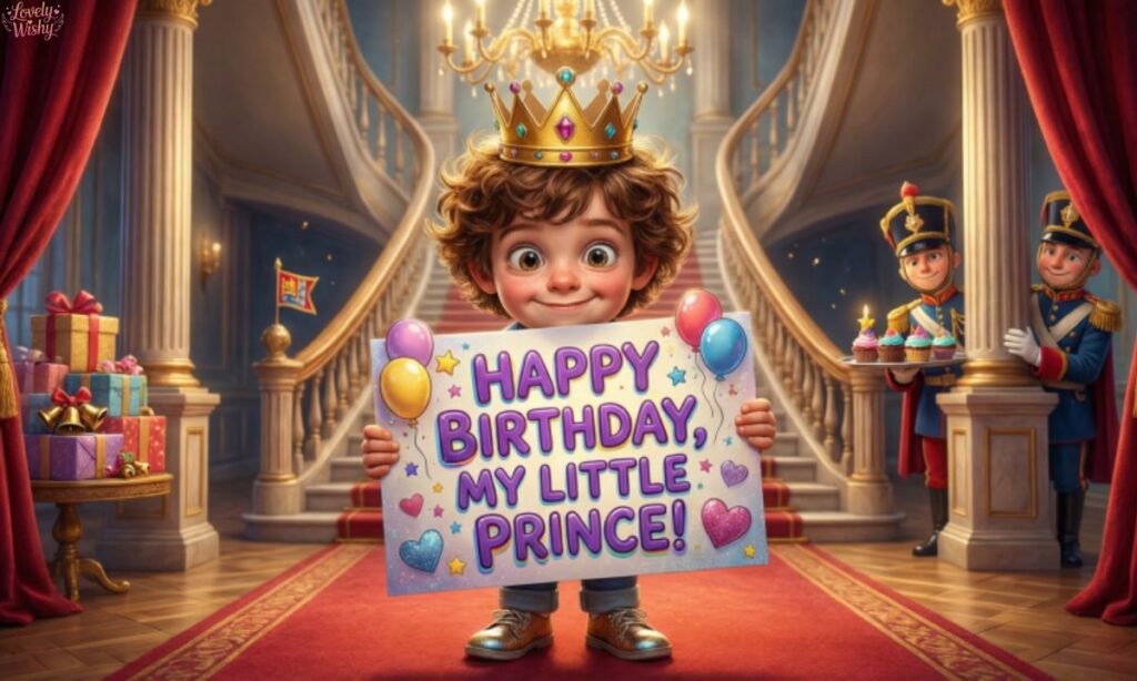 Funny Birthday Greetings for Your Little Prince