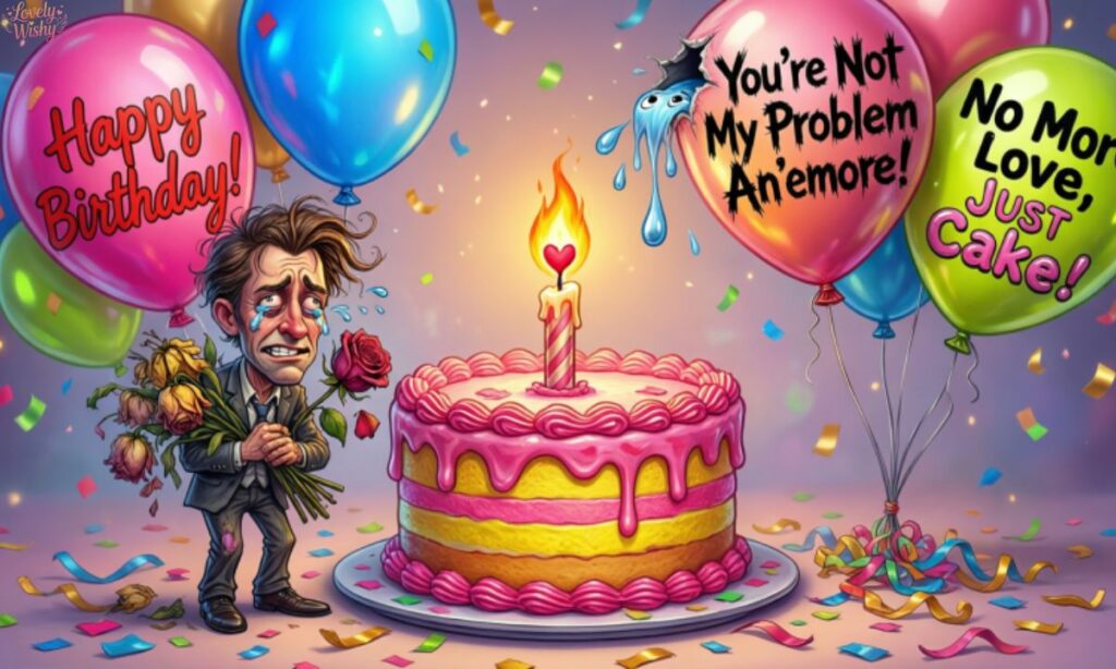 Funny Birthday Wishes for Ex-Girlfriend