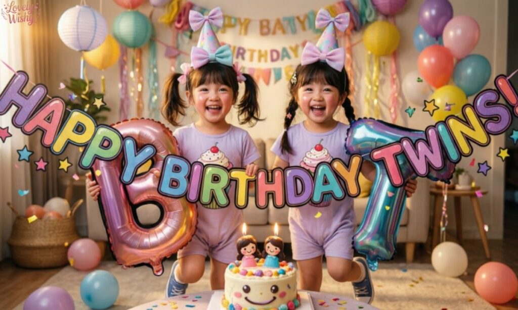 Funny Birthday Wishes for Twins
