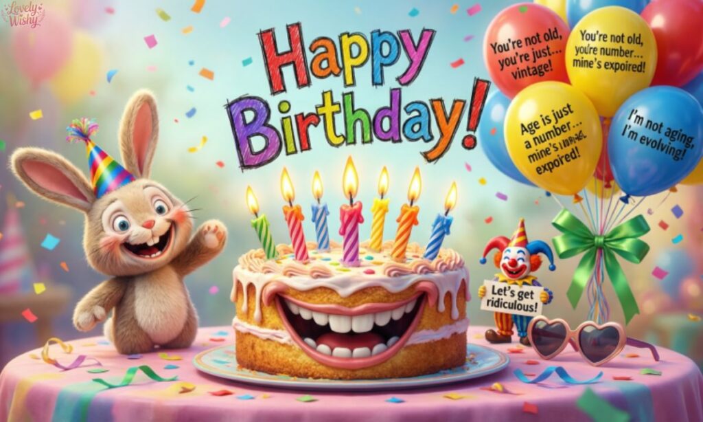 Funny Birthday Wishes to Bring a Smile