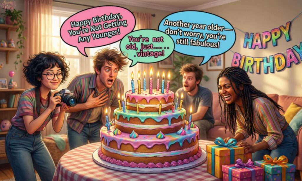 Funny birthday wishes for friends